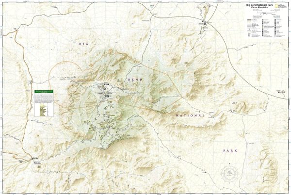 Big Bend National Park Map (National Geographic Trails Illustrated Map, 225) - Image 5