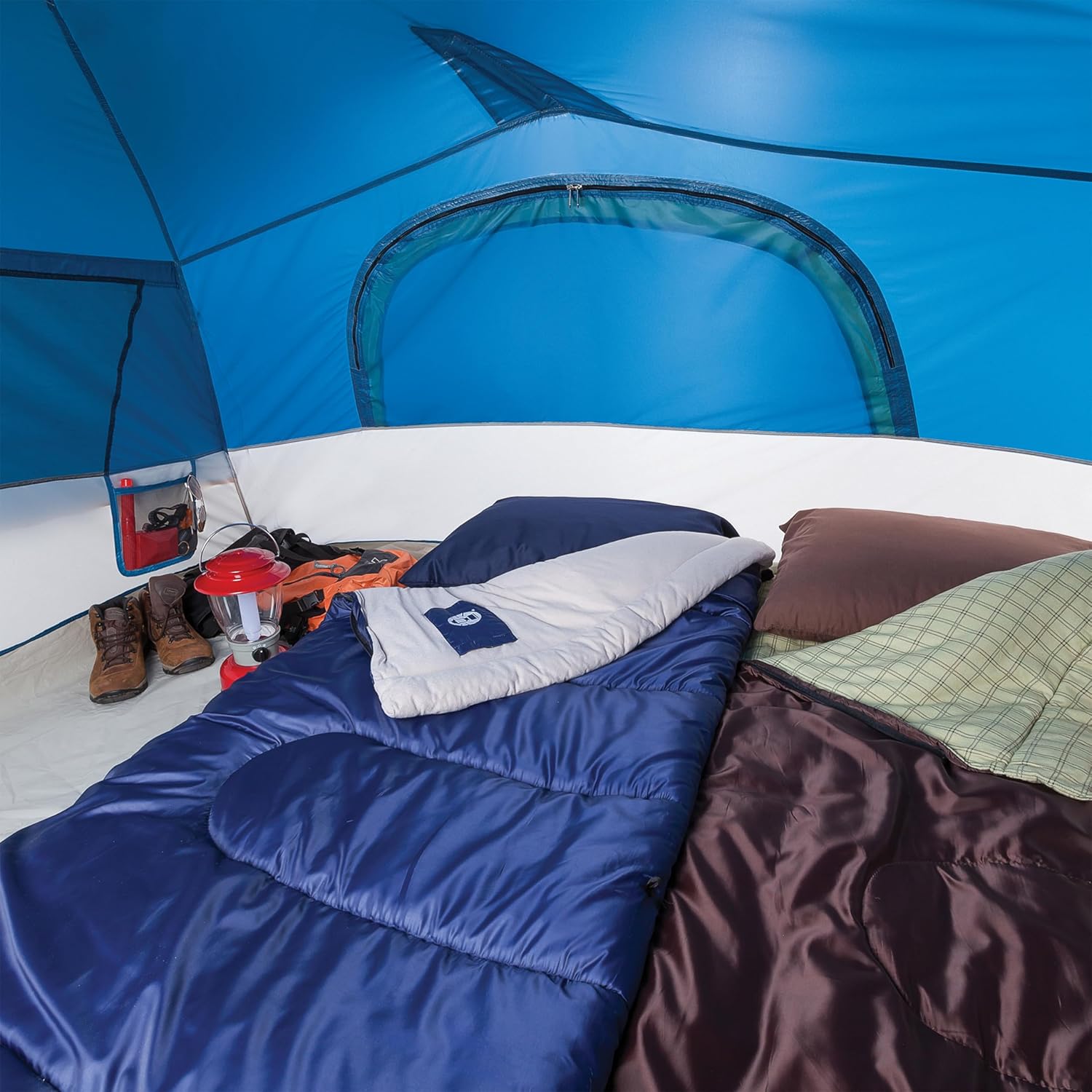 Coleman® Brazos™ 30°F Sleeping Bag, Blue - Image 6