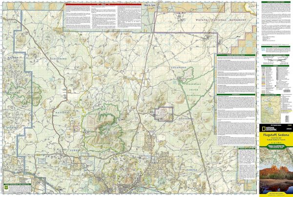 Flagstaff, Sedona Map [Coconino and Kaibab National Forests] (National Geographic Trails Illustrated Map, 856) - Image 4